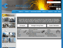 Tablet Screenshot of kellersales.com